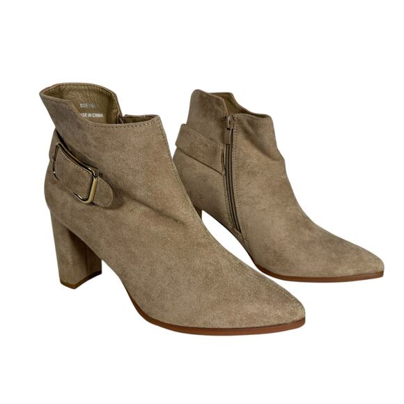 NWT Hawkwell Ankle Boots Women's Tan Size 9 casual office - Picture 1 of 8